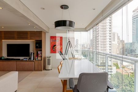 Varanda de apartamento para alugar com 1 quarto, 74m² em Aclimação, São Paulo