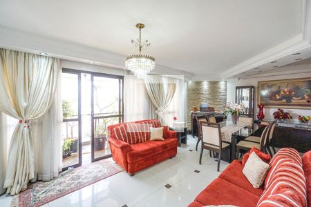 Sala de apartamento à venda com 3 quartos, 252m² em Chácara Santo Antônio (zona Leste), São Paulo