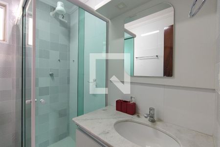 Banheiro Suíte de apartamento à venda com 3 quartos, 90m² em Vila Anhangüera, Campinas