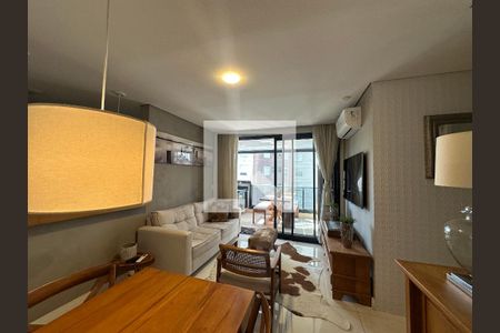 Sala de apartamento para alugar com 2 quartos, 85m² em Empresarial 18 do Forte, Barueri