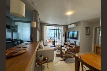 Sala de apartamento para alugar com 2 quartos, 85m² em Empresarial 18 do Forte, Barueri