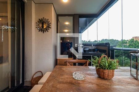 Varanda de apartamento para alugar com 2 quartos, 85m² em Dezoito do Forte Empresarial/alphaville., Barueri