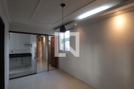 Sala de apartamento para alugar com 3 quartos, 49m² em Paquetá, Belo Horizonte
