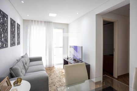 Sala de apartamento para alugar com 2 quartos, 57m² em Jardim Celeste, Diadema