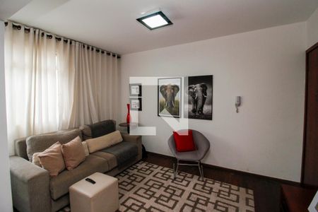 Sala de apartamento à venda com 3 quartos, 85m² em Anchieta, Belo Horizonte