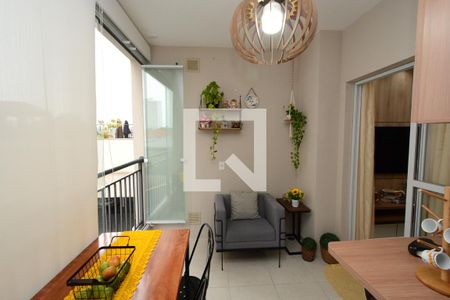 Varanda gourmet de apartamento à venda com 2 quartos, 54m² em Socorro, São Paulo