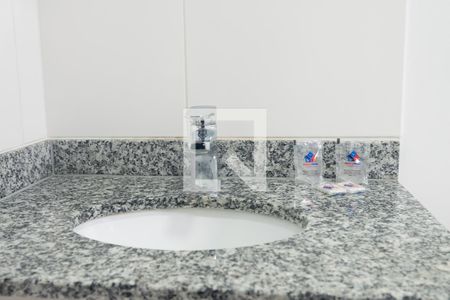 Banheiro de kitnet/studio à venda com 1 quarto, 24m² em Consolação, São Paulo