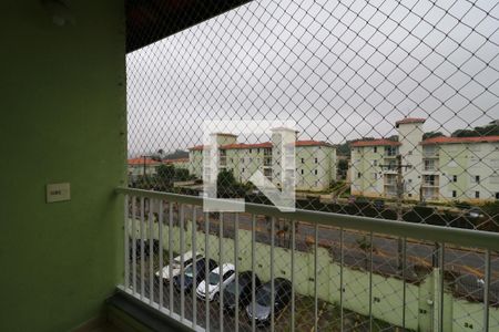 Sacada da Sala de apartamento para alugar com 2 quartos, 57m² em Vila Metalúrgica, Santo André