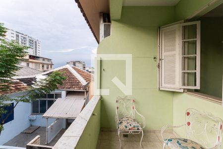 Varanda da Sala de apartamento para alugar com 3 quartos, 120m² em Rio Comprido, Rio de Janeiro