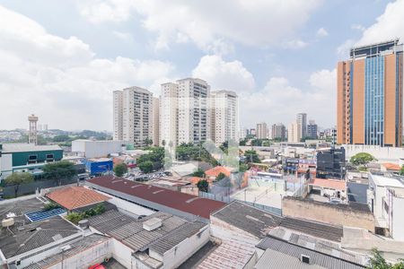 Vista da Sala de apartamento para alugar com 1 quarto, 54m² em Jardim, Santo André