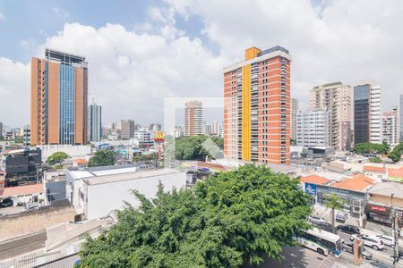 Vista da Sala de apartamento para alugar com 1 quarto, 54m² em Jardim, Santo André