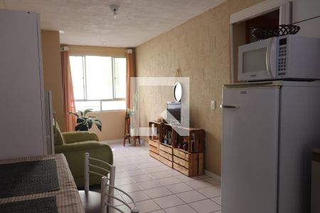 Sala / Cozinha de apartamento à venda com 2 quartos, 40m² em Pinheiro, São Leopoldo