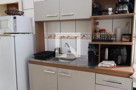 Sala / Cozinha de apartamento à venda com 2 quartos, 40m² em Pinheiro, São Leopoldo