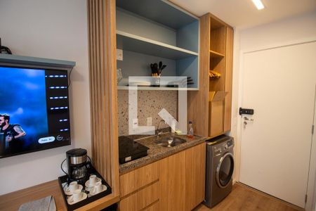 Quarto / Cozinha de apartamento à venda com 1 quarto, 17m² em Cidade Antônio Estevão de Carvalho, São Paulo