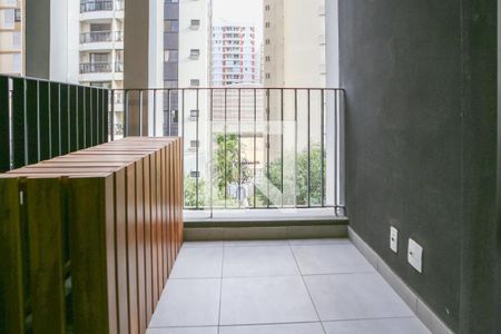 Studio para alugar com 27m², 1 quarto e sem vagaSacada