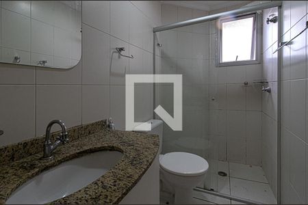 banheiro social de apartamento para alugar com 1 quarto, 45m² em Aclimação, São Paulo