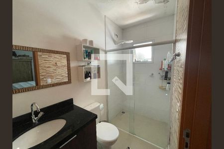Banheiro da Suíte de casa à venda com 2 quartos, 90m² em Bomfim, Jundiaí