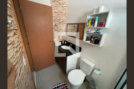 Banheiro da Suíte de casa à venda com 2 quartos, 90m² em Bomfim, Jundiaí