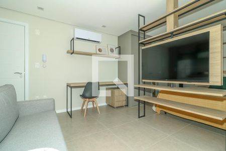 Sala de apartamento à venda com 1 quarto, 30m² em Farroupilha, Porto Alegre