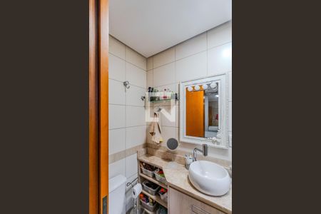 Casa de condomínio para alugar com 102m², 2 quartos e 1 vagaBanheiro  do Quarto