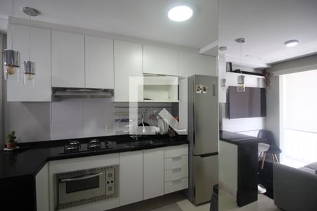Cozinha de apartamento para alugar com 1 quarto, 29m² em Cidade Ademar, São Paulo