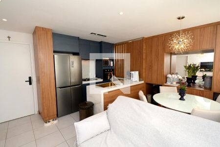 Sala/Cozinha de apartamento para alugar com 1 quarto, 36m² em Jardim Taquaral, São Paulo