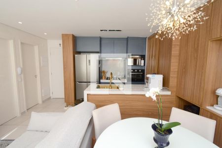 Sala/Cozinha de apartamento para alugar com 1 quarto, 36m² em Jardim Taquaral, São Paulo