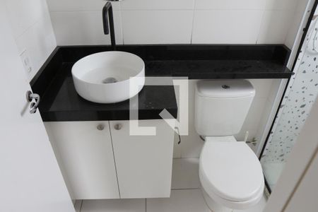 Apartamento para alugar com 31m², 1 quarto e sem vagaBanheiro da Suíte