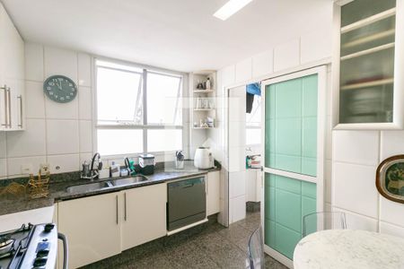 Cozinha  de apartamento à venda com 4 quartos, 170m² em Santo Antônio, Belo Horizonte