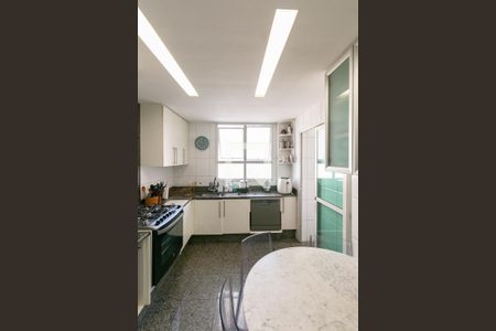 Cozinha  de apartamento à venda com 4 quartos, 170m² em Santo Antônio, Belo Horizonte