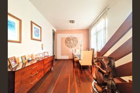 Sala de apartamento à venda com 3 quartos, 170m² em Indaiá, Belo Horizonte