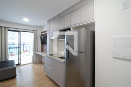 Quarto e cozinha de kitnet/studio para alugar com 1 quarto, 26m² em Tucuruvi, São Paulo