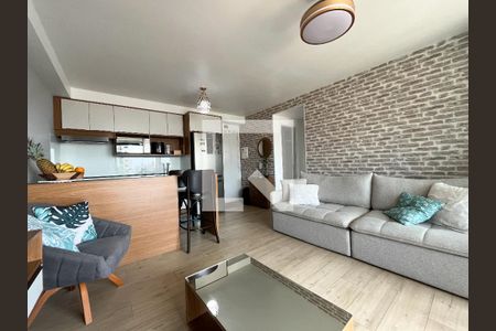 Sala de apartamento à venda com 2 quartos, 62m² em Mirandópolis, São Paulo