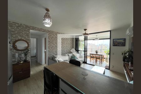 Sala de apartamento à venda com 2 quartos, 62m² em Mirandópolis, São Paulo