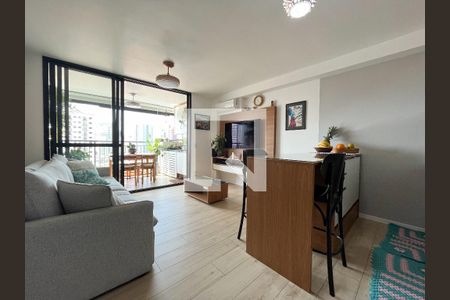 Sala de apartamento à venda com 2 quartos, 62m² em Mirandópolis, São Paulo