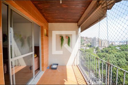 Varanda da Sala de apartamento à venda com 3 quartos, 88m² em Vila Isabel, Rio de Janeiro
