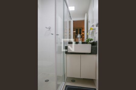Banheiro de apartamento para alugar com 1 quarto, 31m² em Vila Pompéia, São Paulo