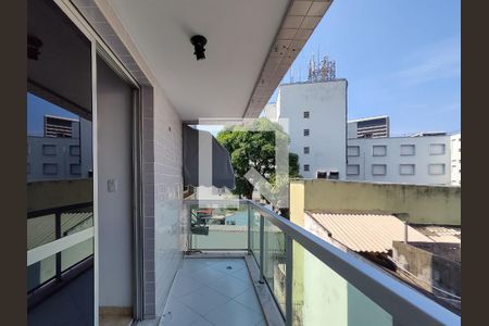 Varanda da Sala de apartamento para alugar com 3 quartos, 87m² em Maracanã, Rio de Janeiro