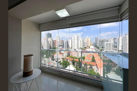 Sacada de kitnet/studio à venda com 1 quarto, 35m² em Brooklin Paulista, São Paulo