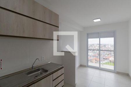 Sala e Cozinha Integrada de apartamento para alugar com 1 quarto, 29m² em Vila Ré, São Paulo