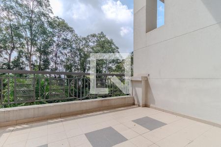 Varanda da Sala de apartamento para alugar com 1 quarto, 100m² em Vila Andrade, São Paulo