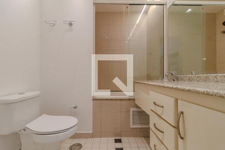 Apartamento para alugar com 100m², 1 quarto e 2 vagasBanheiro da Suíte