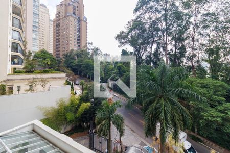 Vista da Varanda da Sala de apartamento para alugar com 1 quarto, 100m² em Vila Andrade, São Paulo