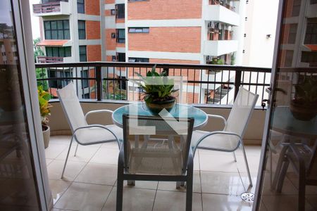 Varanda da Sala de apartamento à venda com 5 quartos, 240m² em Vila Morumbi, São Paulo