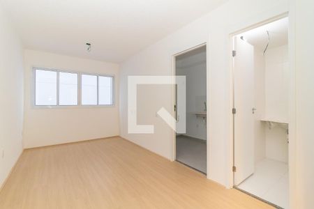 Sala e Quarto de apartamento para alugar com 1 quarto, 26m² em Conjunto Residencial José Bonifácio, São Paulo