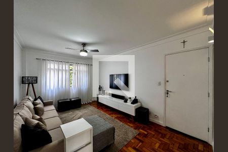 Sala de apartamento à venda com 2 quartos, 70m² em Chácara Santo Antônio (zona Sul), São Paulo