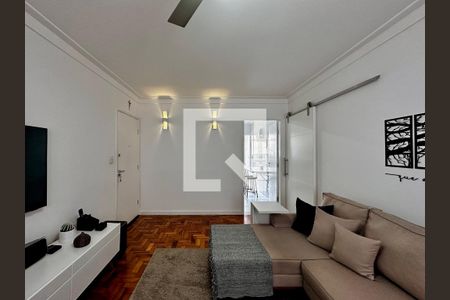 Sala de apartamento à venda com 2 quartos, 70m² em Chácara Santo Antônio (zona Sul), São Paulo