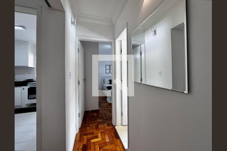 Corredor Quartos de apartamento à venda com 2 quartos, 70m² em Chácara Santo Antônio (zona Sul), São Paulo