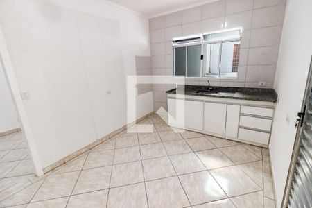 Cozinha de casa para alugar com 1 quarto, 52m² em Jardim Catanduva, São Paulo