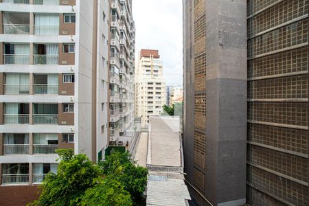 Vista do Quarto de apartamento à venda com 1 quarto, 40m² em Consolação, São Paulo